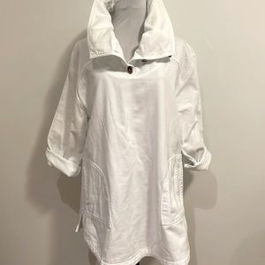 White Long Tunic by Soft Surroundings